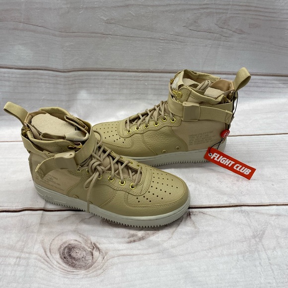 nike sf af1 mid tan